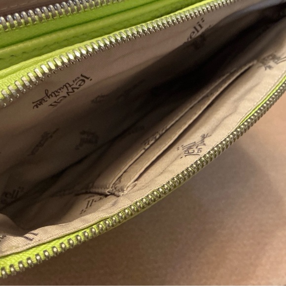 THIRTY-ONE Jewell Street Style Lime Green Citrus Pebble Purse, Brand New! - Picture 4 of 4